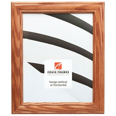 Craig Frames Wiltshire 595, 5x7 inch Picture Frame, Honey Brown