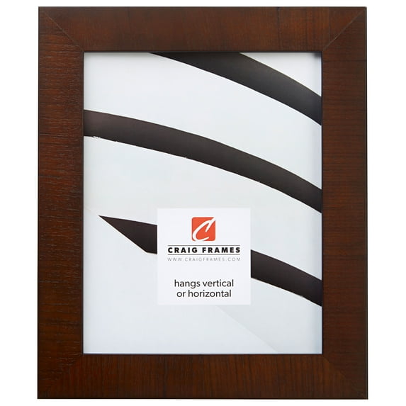 Craig Frames Winston 56, 18x24 inch Picture Frame, Modern Dark Walnut