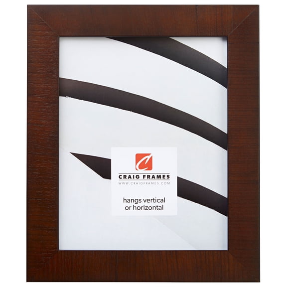 Craig Frames Winston 56, 24x30 inch Picture Frame, Modern Dark Walnut