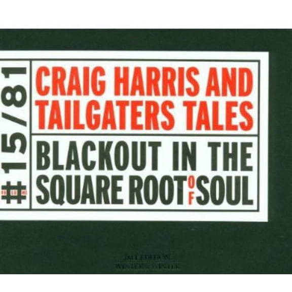 Craig Harris - Blackout in the Square Root of Soul - Music & Performance - CD