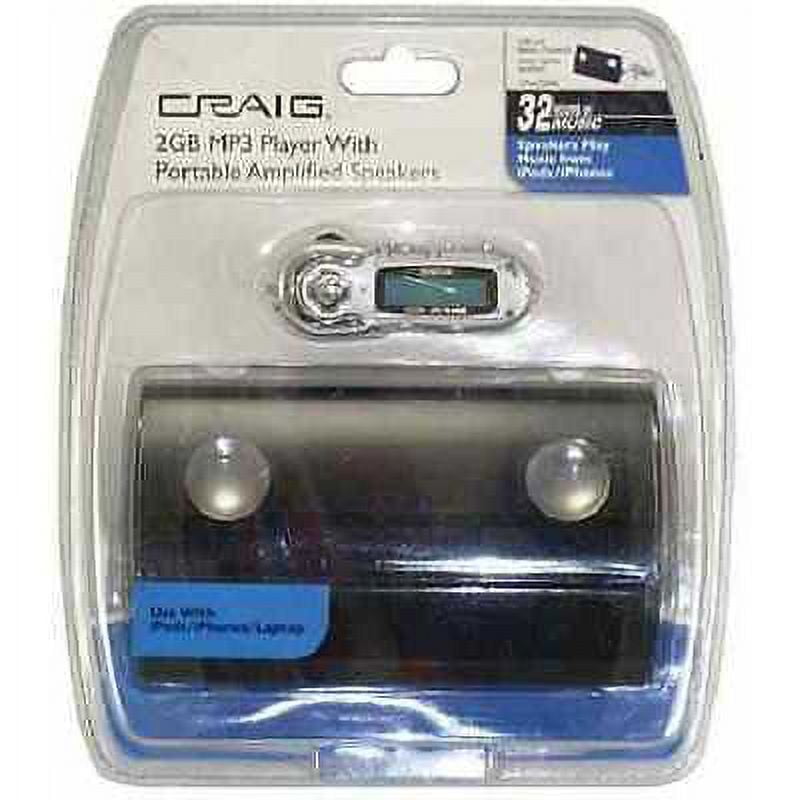 Craig High Quality Portable Design 2GB Mp3 Player