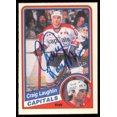 thumbnail image 1 of Craig Laughlin Autographed 1984-85 O-Pee-Chee Card #203 Washington Capitals SKU #255026, 1 of 2