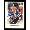 thumbnail image 1 of Craig Muni Autographed 1987-88 O-Pee-Chee Minis Rookie Card #30 Edmonton Oilers SKU #251694, 1 of 2