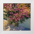 thumbnail image 1 of Craig, Philip 12x12 White Modern Wood Framed Museum Art Print Titled - Steps and Summer Flowers, 1 of 4