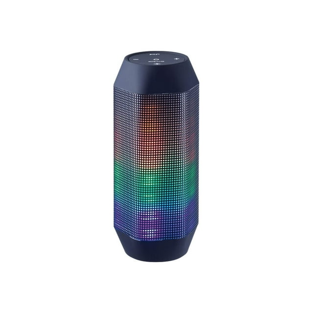 Craig Portable Bluetooth Speaker with LED Lighting, Black, CMA3587