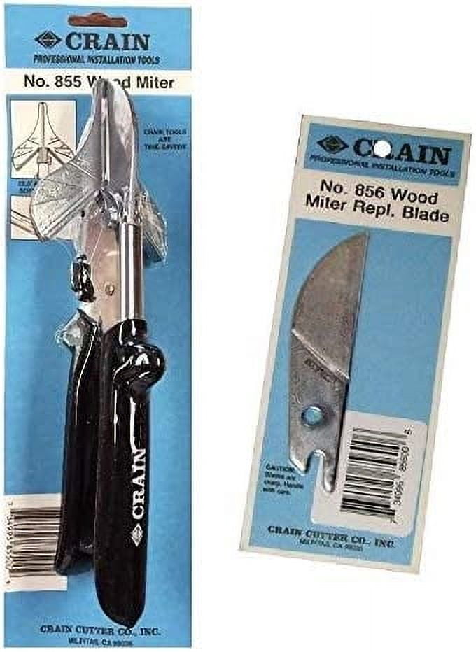 Crain 855 Cutter and Crain 856  for Quarter Round and Shoe Mold