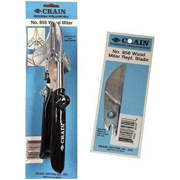 Crain 855 Cutter and Crain 856 for Quarter Round and Shoe Mold