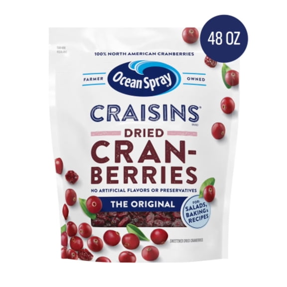 Craisins, Original Dried Cranberries, 48