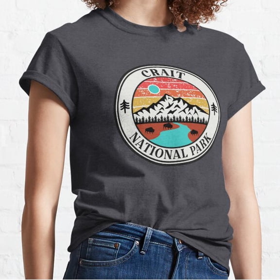 Crait National ParkVintage Classic T-shirt