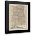 thumbnail image 1 of Cram 15x18 Black Modern Framed Museum Art Print Titled - Alabama - Cram 1892, 1 of 5