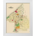 thumbnail image 1 of Cram 15x18 White Modern Wood Framed Museum Art Print Titled - East Cleveland Ohio Landowner - Cram 1892, 1 of 4