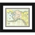 thumbnail image 1 of Cram 18x15 Black Ornate Wood Framed with Double Matting Museum Art Print Titled - Alaska - Cram 1886, 1 of 4
