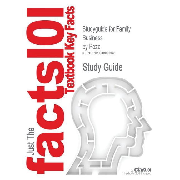 Cram101 Textbook Outlines: Studyguide for Family Business by Poza, ISBN 9780324261516 (Paperback)