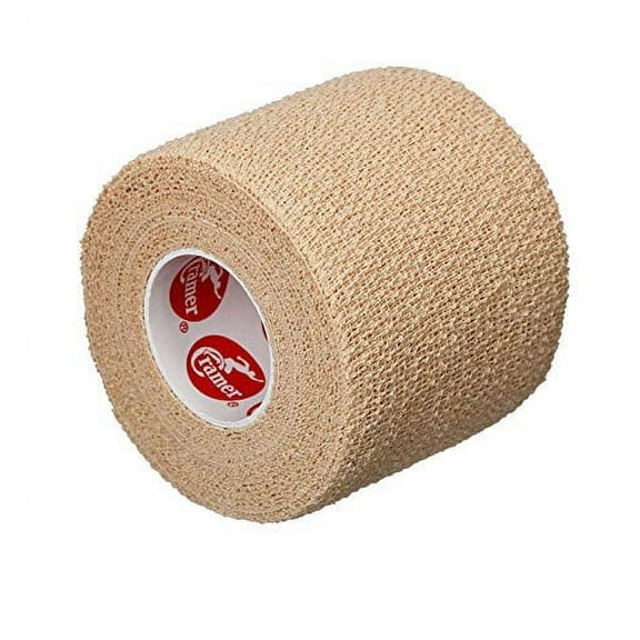 Cramer Eco-Flex Stretch Tape, Self-Adherent, Beige, 5 Yard Roll