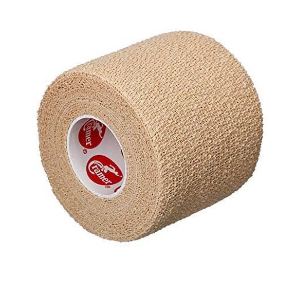 Cramer Eco-Flex Stretch Tape, Self-Adherent, Beige, 5 Yard Roll