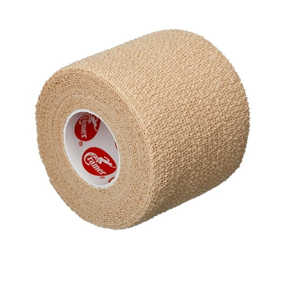 Cramer Eco-Flex Stretch Tape, Self-Stick, Beige, Athletic Training, Easy Tear, 5 Yard Roll
