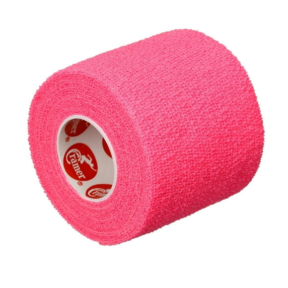 Cramer Eco-Flex Stretch Tape, Self-Stick, Pink, Athletic Training, Easy Tear, 5 Yard Roll