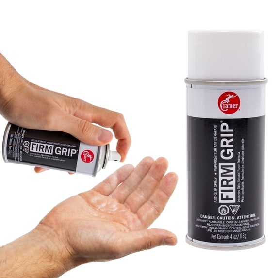Cramer Firm Grip Spray, Anti-Slip Enhancer, 4 oz