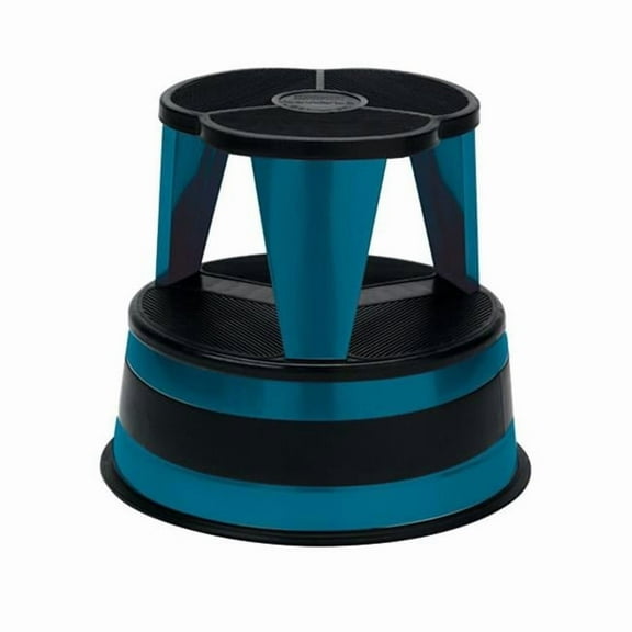 Cramer Inc -Kik Step Rolling Step Stool in Blue