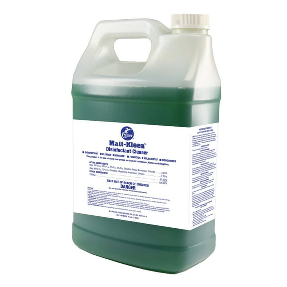 Cramer Matt-Kleen Disinfectant Cleaner, 1 Gallon, 1 Pack