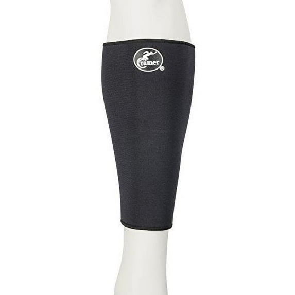 Cramer Neoprene Shin Splint Compression Sleeve, Best Calf Support For Running Circulation, Compression Leg Sleeve for Shin Splints Recovery, Shin Splint Prevention, Athletic Sleeves, Black Large