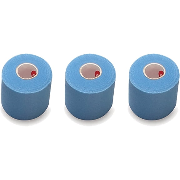 Cramer Tape Underwrap, Case of 3, Blue, Non-Latex Pre Wrap to Protect Skin from Irritation and Discomfort Caused by Athletic Tape, Tearable Sports Wrap, Non-Adhesive, 2.75" x 21 Yards