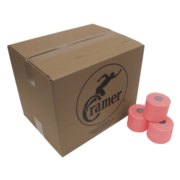 Cramer Tape Underwrap, Brite Pink, 48 Rolls, 2.75" X 30 Yards