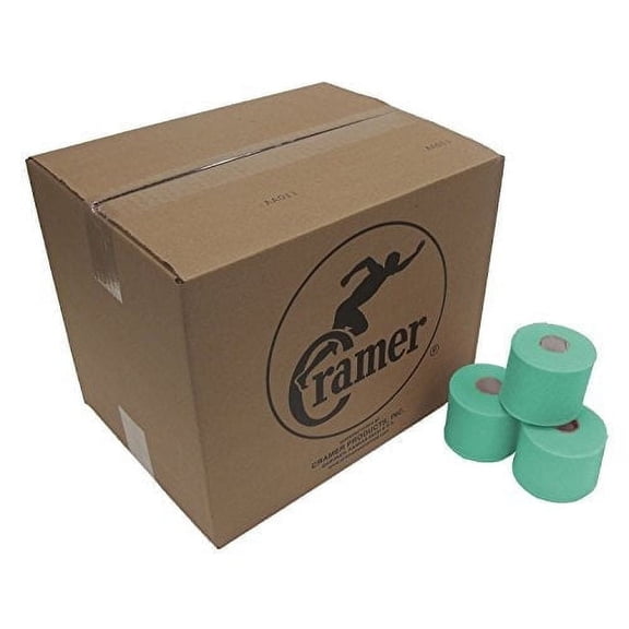 Cramer Tape Underwrap, Green, 48 Rolls, 2.75" X 30 Yards
