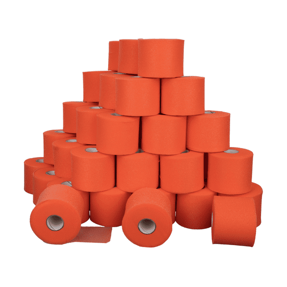Cramer Tape Underwrap, Orange, 48 Rolls, 2.75" X 30 Yards