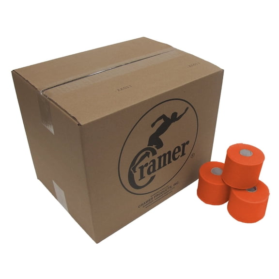 Cramer Tape Underwrap, Orange, 48 Rolls, 2.75" X 30 Yards