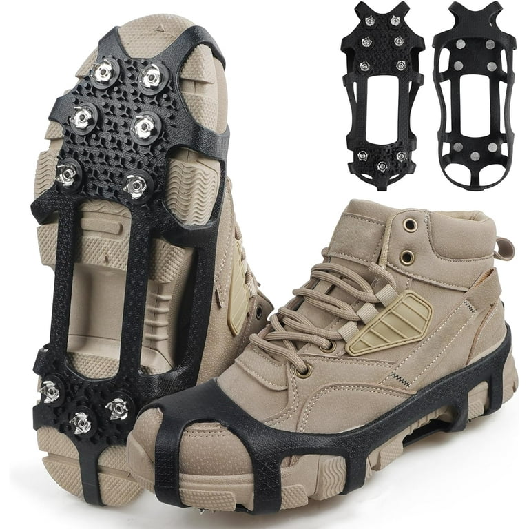 Crampons Ice Cleats for Shoes and Boots Ice Snow Traction Cleats