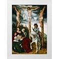 thumbnail image 1 of Cranach, Lucas 11x14 White Modern Wood Framed Museum Art Print Titled - Crucifixion of Christ, 1 of 4