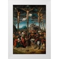 thumbnail image 1 of Cranach the Elder, Lucas 23x32 White Modern Wood Framed Museum Art Print Titled - The Crucifixion, 1 of 4