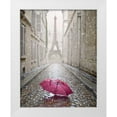 thumbnail image 1 of Cranache 12x14 White Modern Wood Framed Museum Art Print Titled - Romantic Interlude, 1 of 4