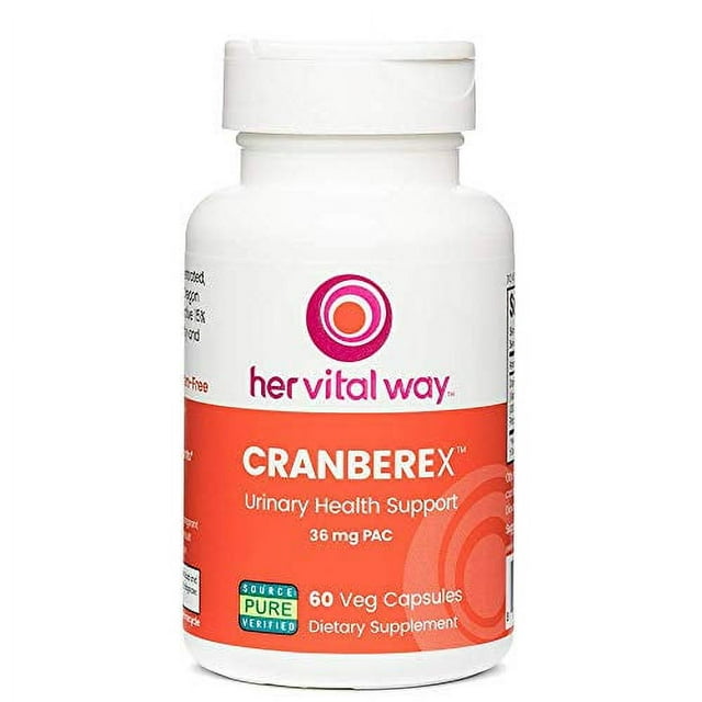 Cranberex Cranberry 36mg PAC Supplement Pills Cranberry Extract