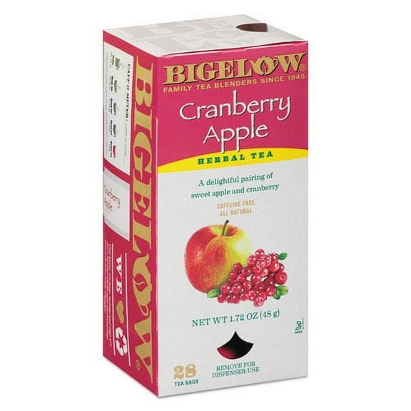 Cranberry Apple Herbal Tea, 28/box | Bundle of 10 Boxes