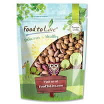 Cranberry Beans, 5 Pounds - Sproutable, Kosher, Raw, Vegan - by Food to Live
