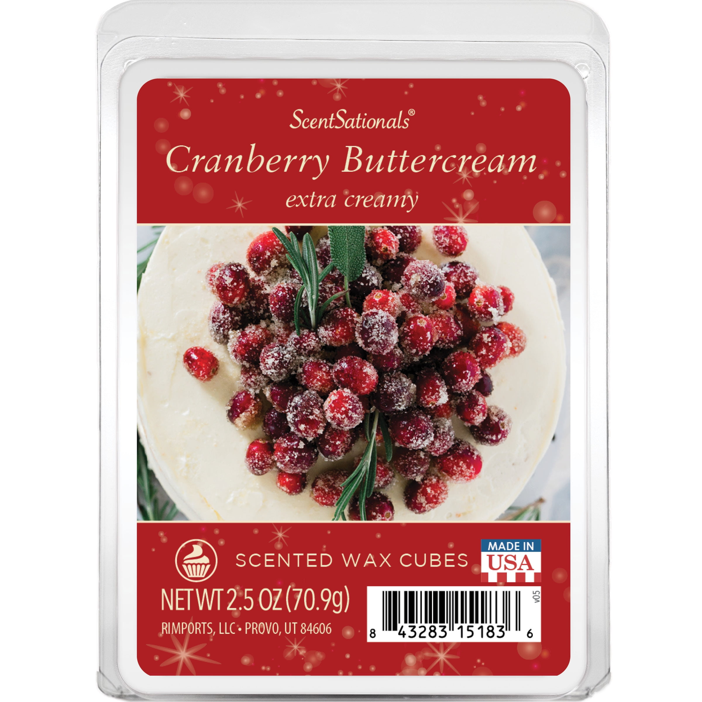 Sugar Berry Cranberry Sandalwood Wax Melts