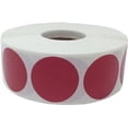 thumbnail image 1 of Cranberry Color Coding Labels | 1 inch Round - 500 Pack | InStockLabels.com, 1 of 1