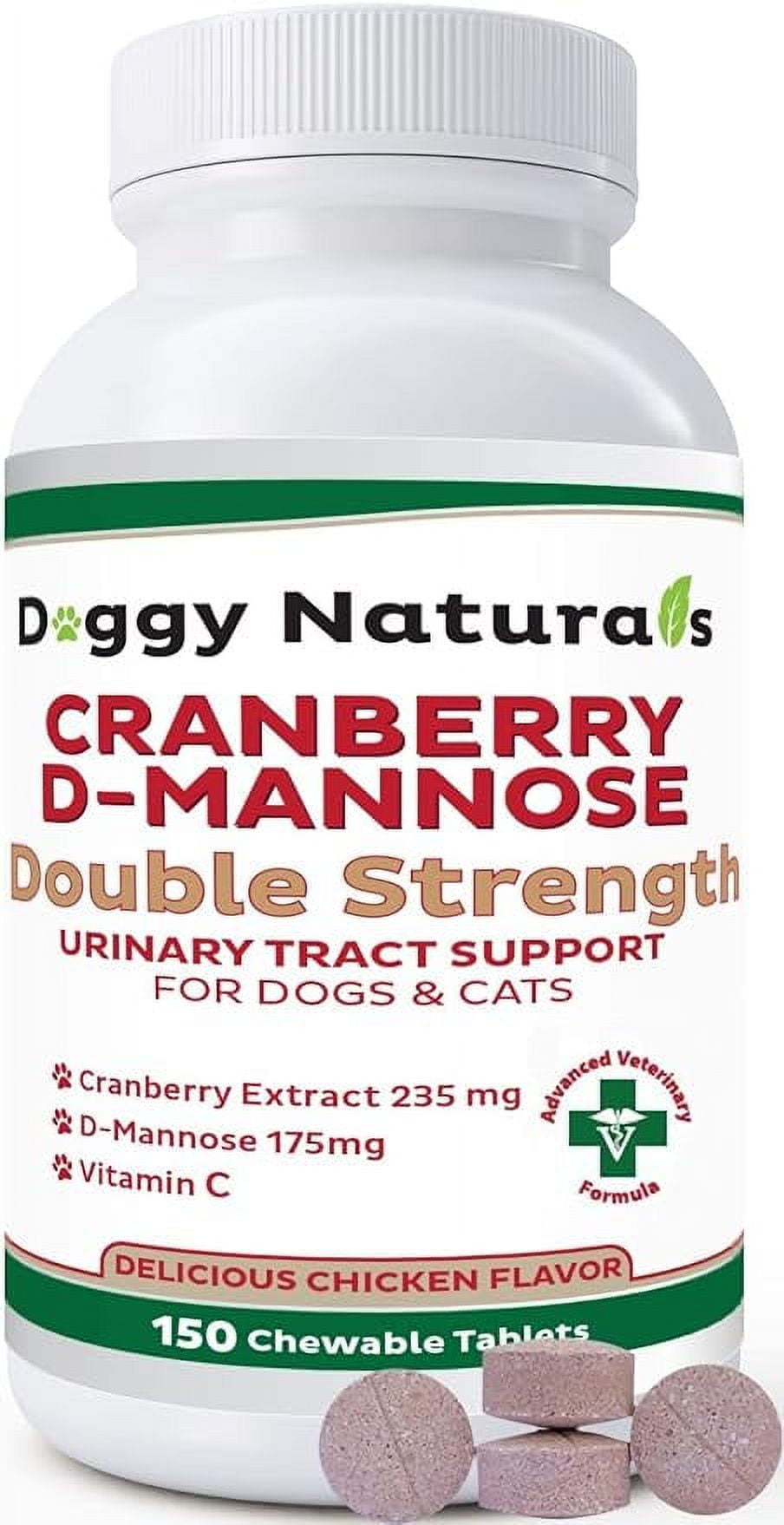 Cranberry DMannose for Dogs and Cats Urinary Tract Infection Support
