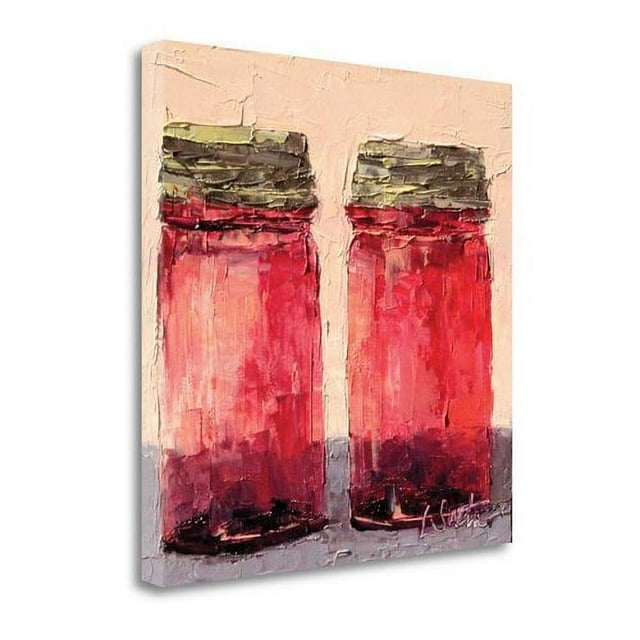 Cranberry Jars' Print on Wrapped Canvas