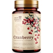 Cranberry Extract 500mg - Premium Cranberry Pills Supplement with Vitamins C - Best Urinary Tract Health Support for Men and Women, Cran Berry Fruit, Sugar Free Formula, Bottled in USA - 120 Capsules