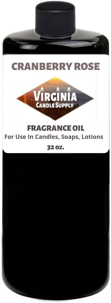 Cranberry Rose Fragrance Oil Our Version of The Brand Name 32 oz Bottle for Candle Making, Soap Making, Tart Making, Room Sprays, Lotions, Car Fresheners, Slime, Bath Bombs, Warmers
