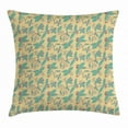 thumbnail image 1 of Cranberry Throw Pillow Cushion Cover, Herbal Leafage Sea Green Leaves and Berries Freshness Themed Organic Pattern, Decorative Square Accent Pillow Case, 20 X 20 Inches, Multicolor, by Ambesonne, 1 of 2