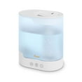 thumbnail interactive-video image 1 of Crane 0.7 Gallon Top Fill Cool Mist Humidifier and Aroma Diffuser, with Color-Changing Night Light and Aroma Diffuser Function, Humidifier For Bedroom, Office or Nursery, 1 of 6