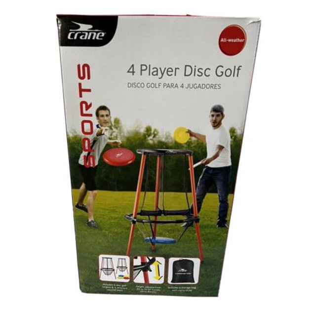 Crane 4 Player Disc Golf Outdoor Game Family Fun