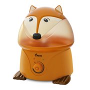 Crane Adorable Ultrasonic Cool Mist Humidifier for Kids, 1 Gallon, 500 Sq ft Coverage, 24 Hour Run Time - Fox
