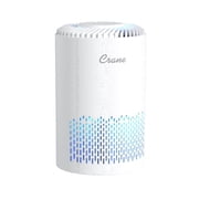 Crane True HEPA Air Purifier, Up To 150Sq. Ft., With Aroma Tray, Night Light, Adjustable Fan Speed and Timer Function