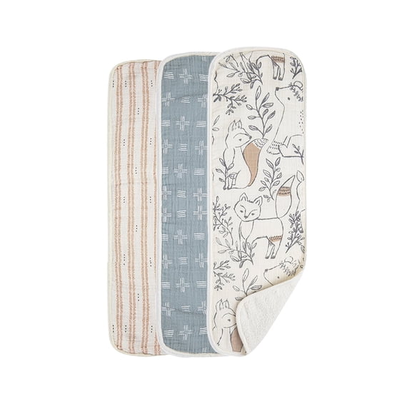 Crane Baby Burp Cloths 1 ea