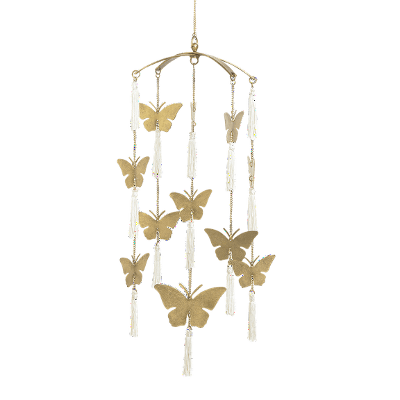Crane Baby Butterfly Ceiling Hanging - Nursery Decor Hanging Mobile Room Decor Baby Room